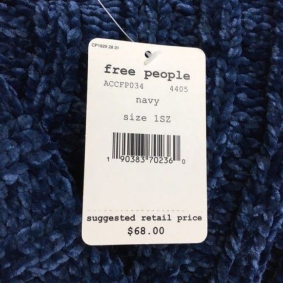 Free People Love Bug Chenille Twisted Scarf - Picture 2 of 2